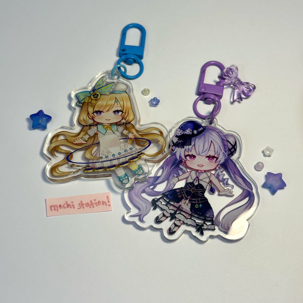 Chibi Ris & Acid Keychain!
