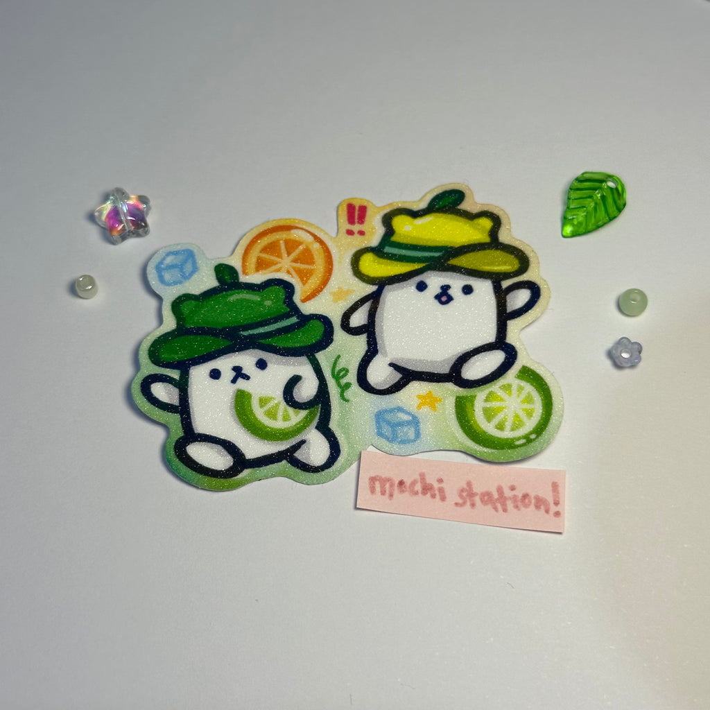 Derak, Lemon & Lime Stickers!