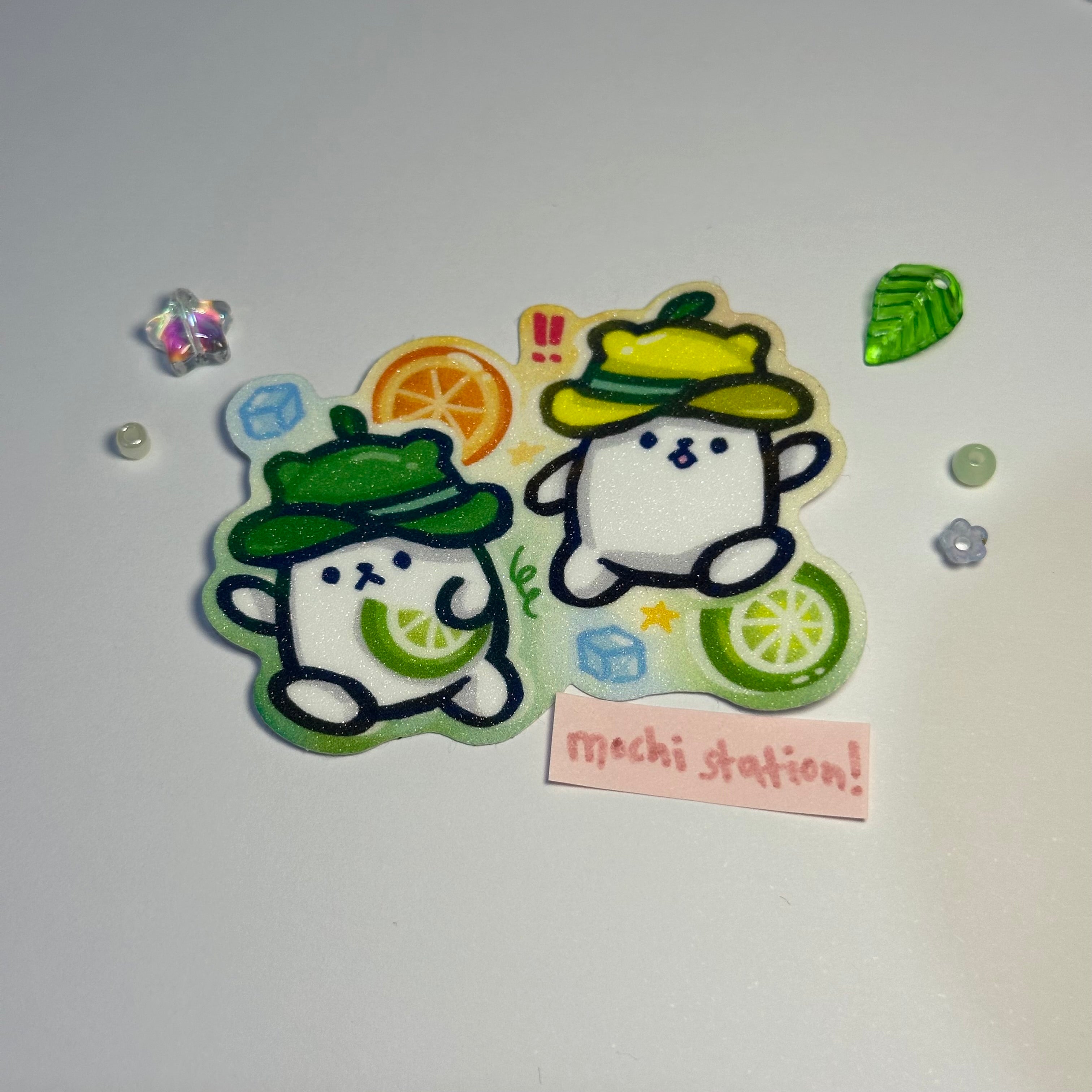 Derak, Lemon & Lime Stickers!