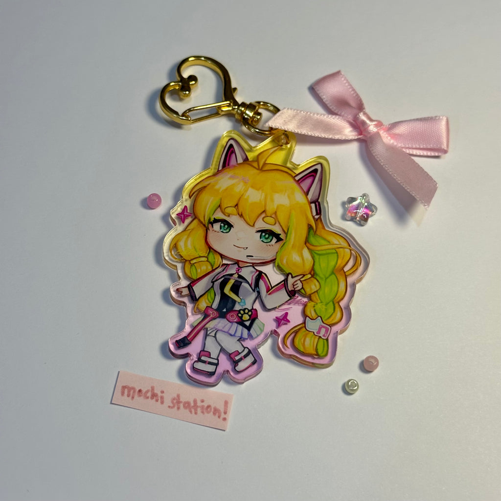 Shama & Chiffon Keychains!