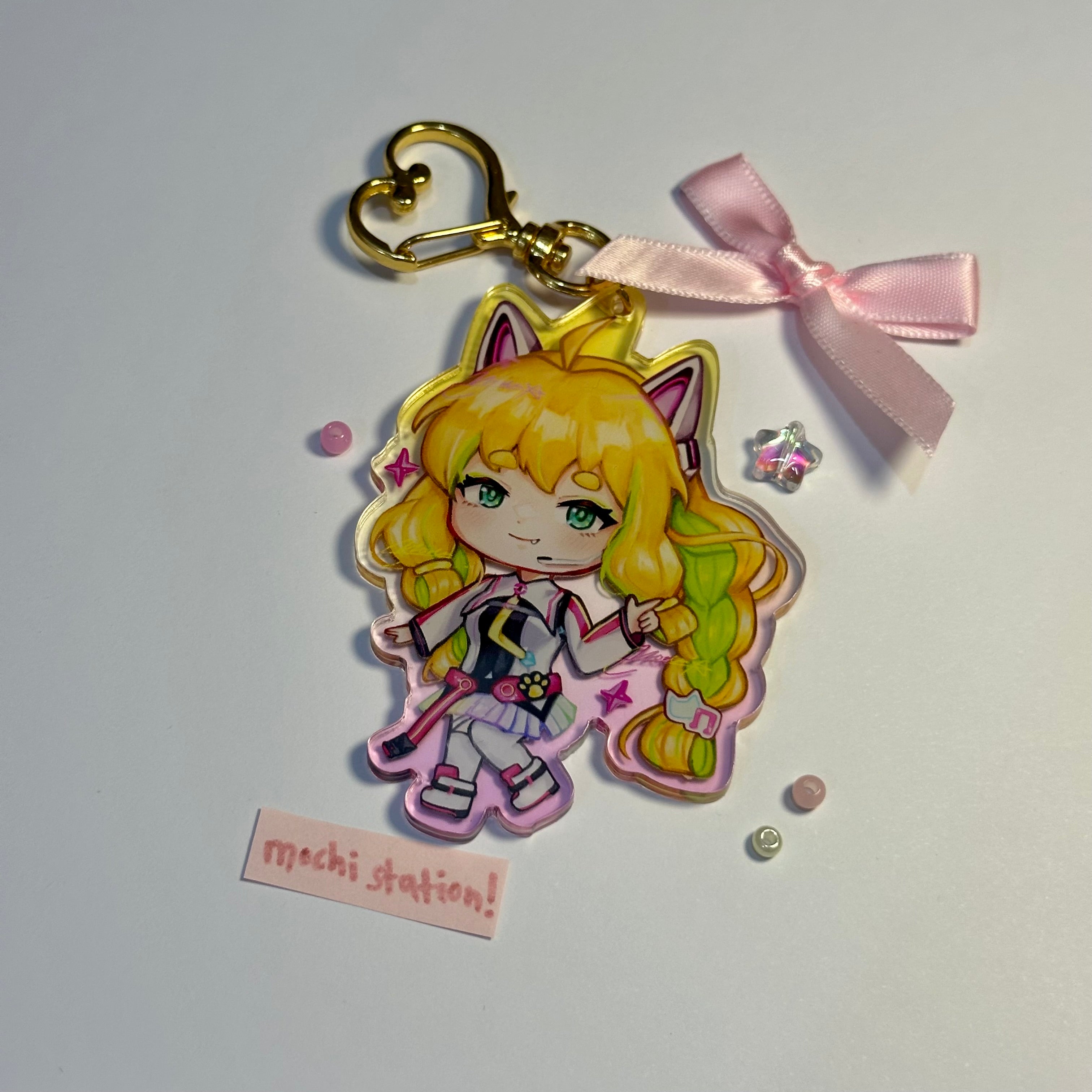 Shama & Chiffon Keychains!
