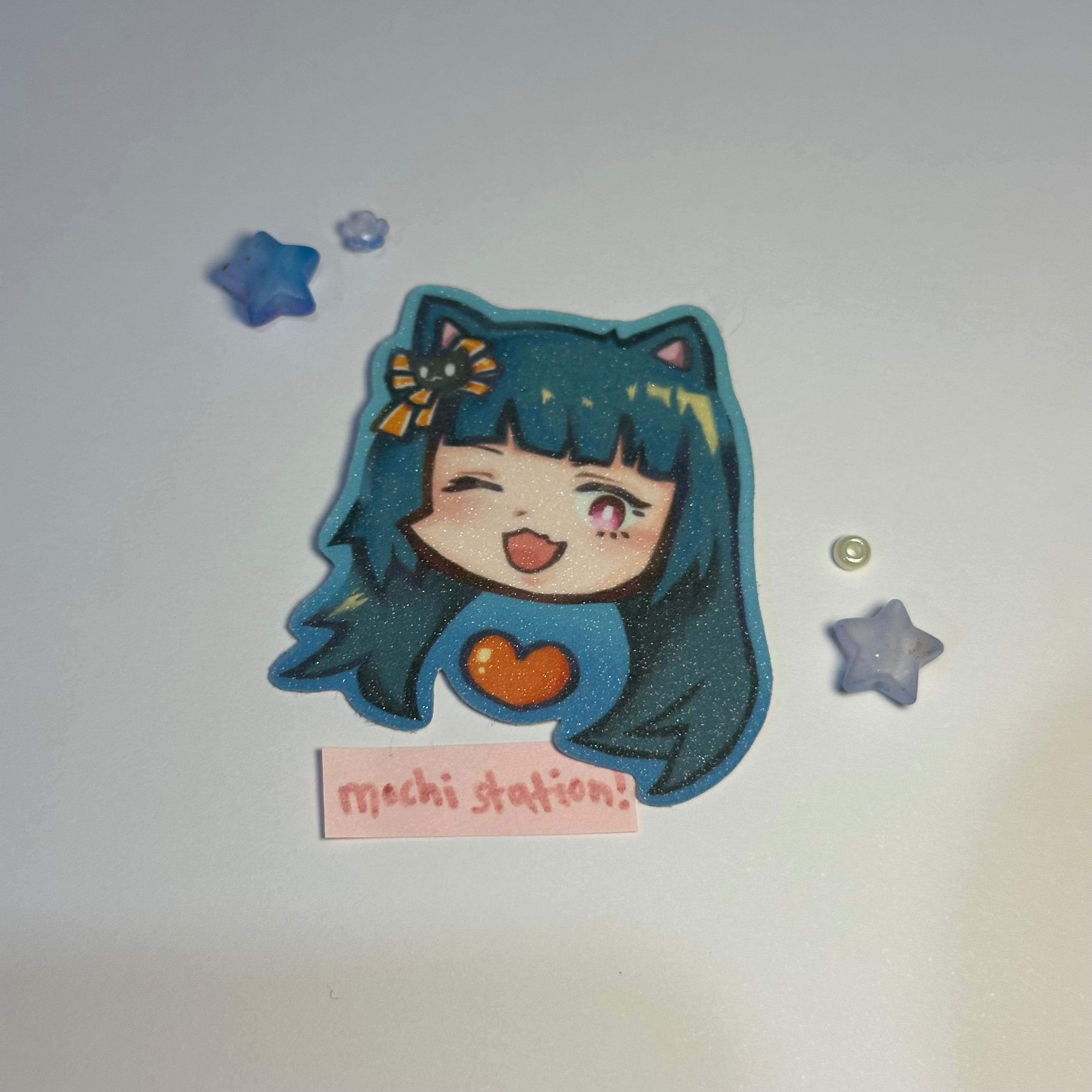 Milk & Shama Chibi Stickers