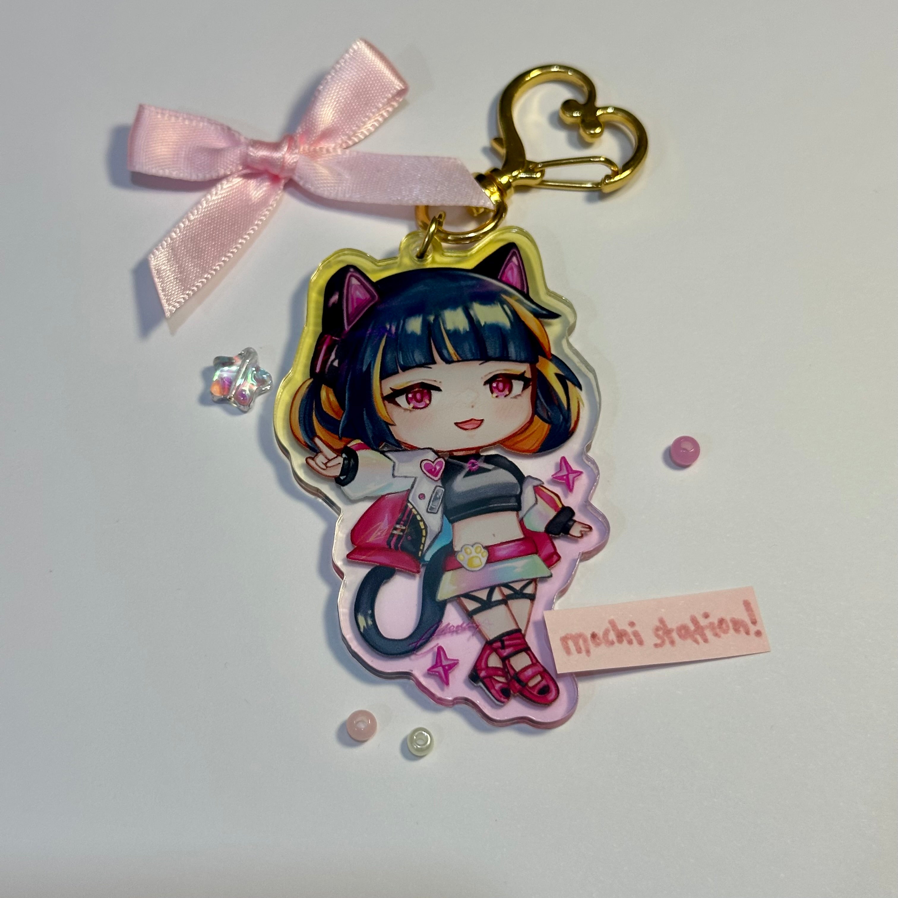 Shama & Chiffon Keychains!