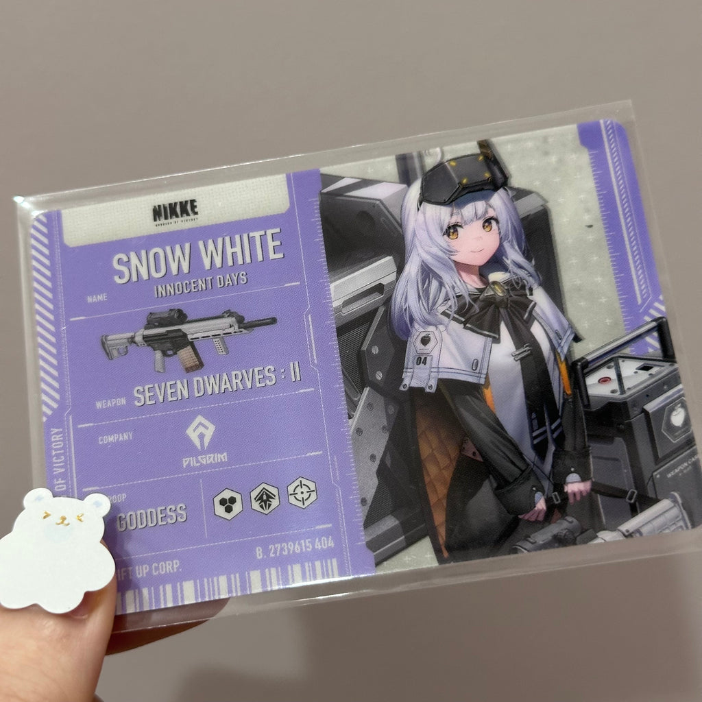 NIKKE metallic & metal cards - Vol. 2&1