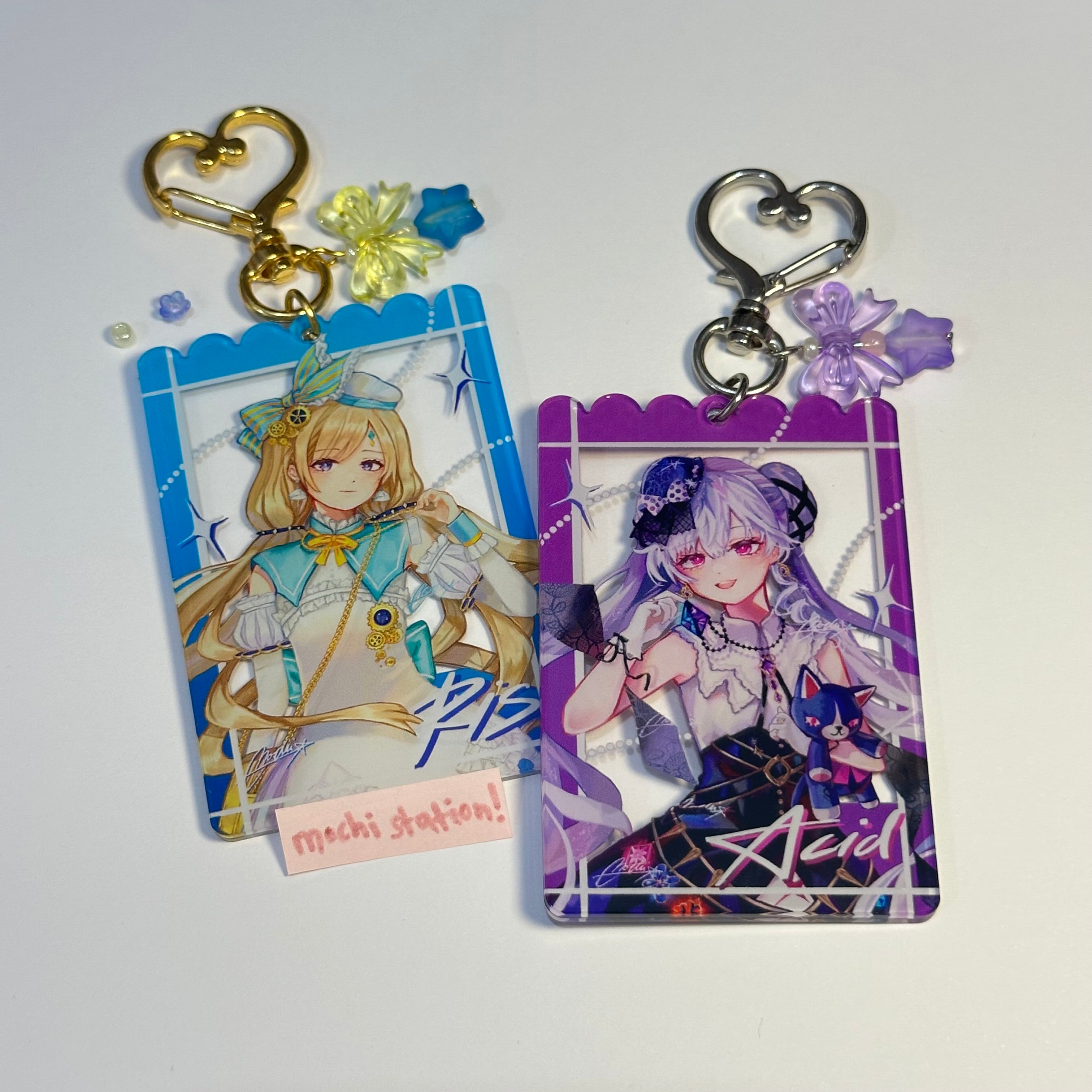 Ris & Acid Photocard Keychain
