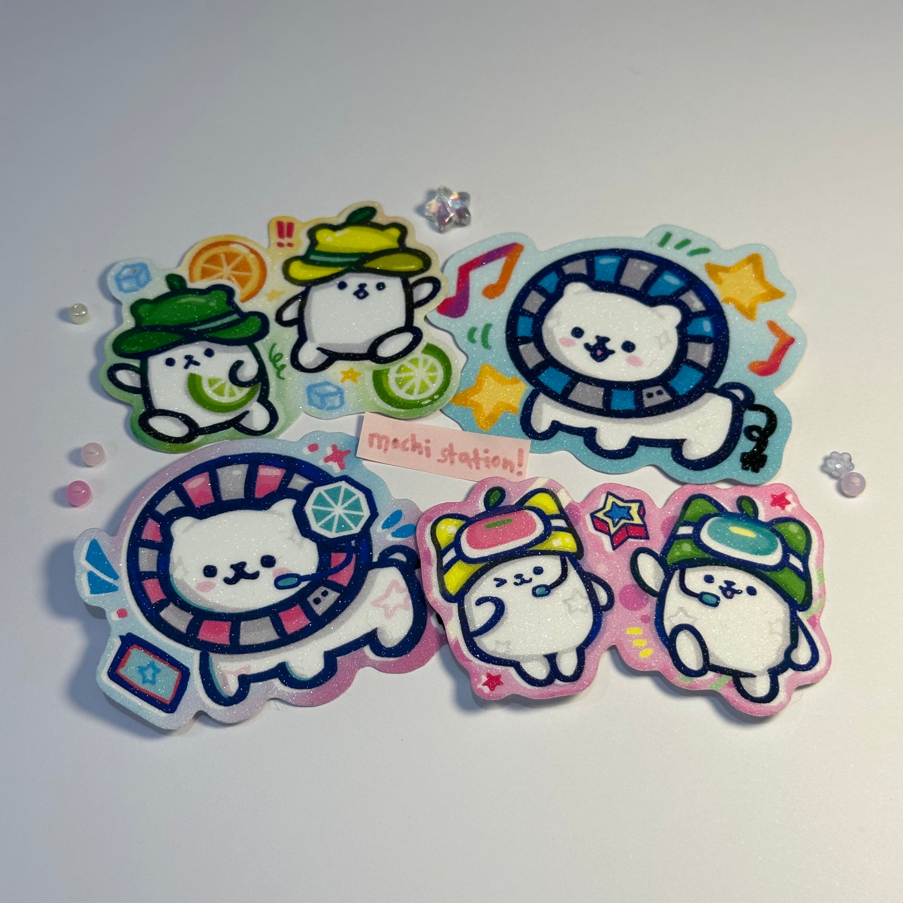 Derak, Lemon & Lime Stickers!