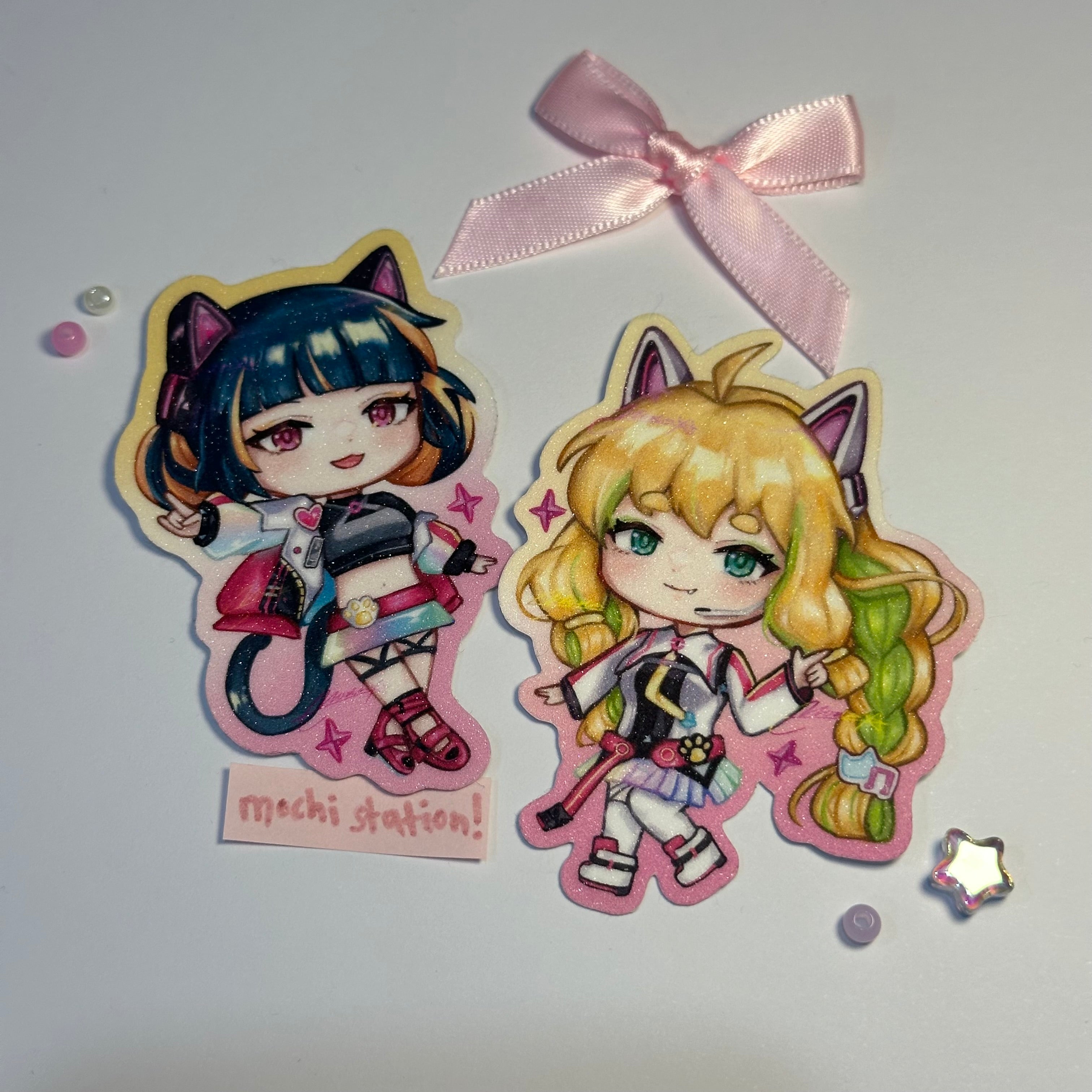 Shama & Chiffon Sticker