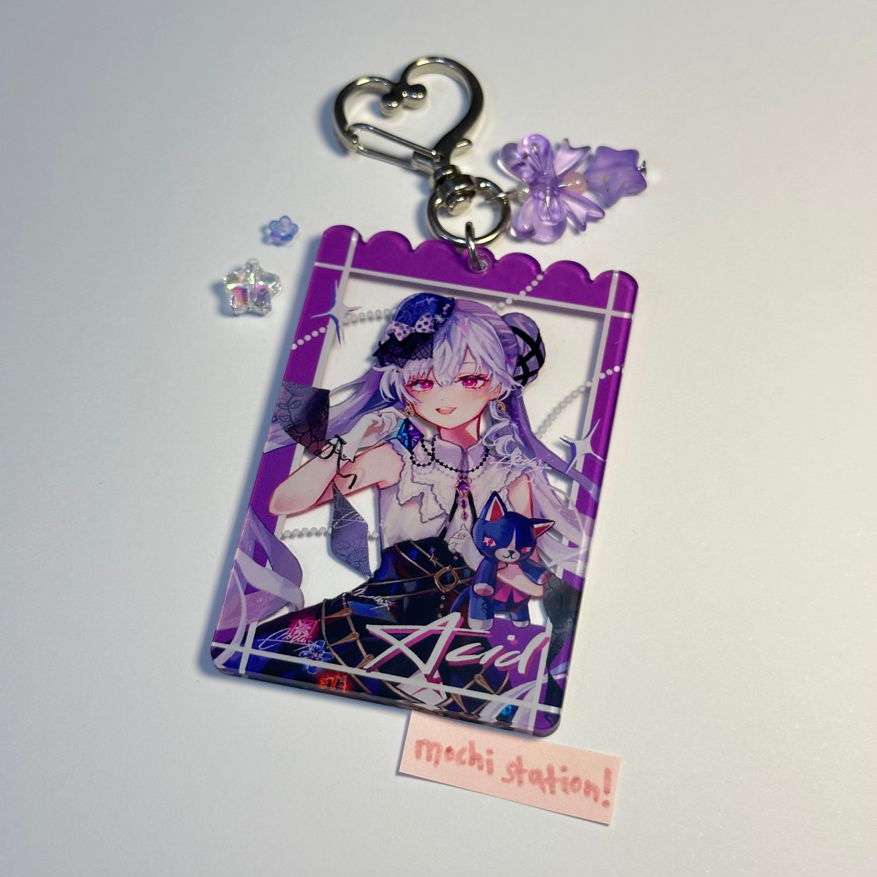 Ris & Acid Photocard Keychain