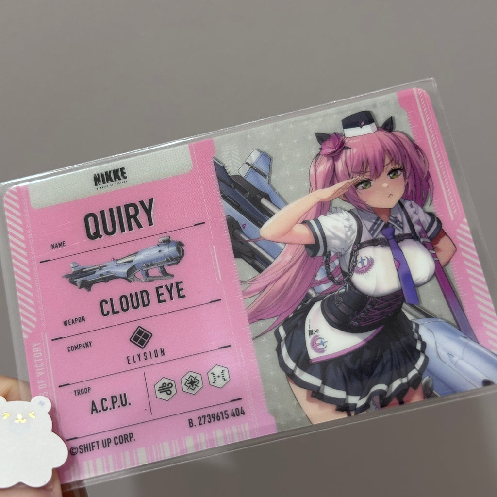 NIKKE metallic & metal cards - Vol. 2&1